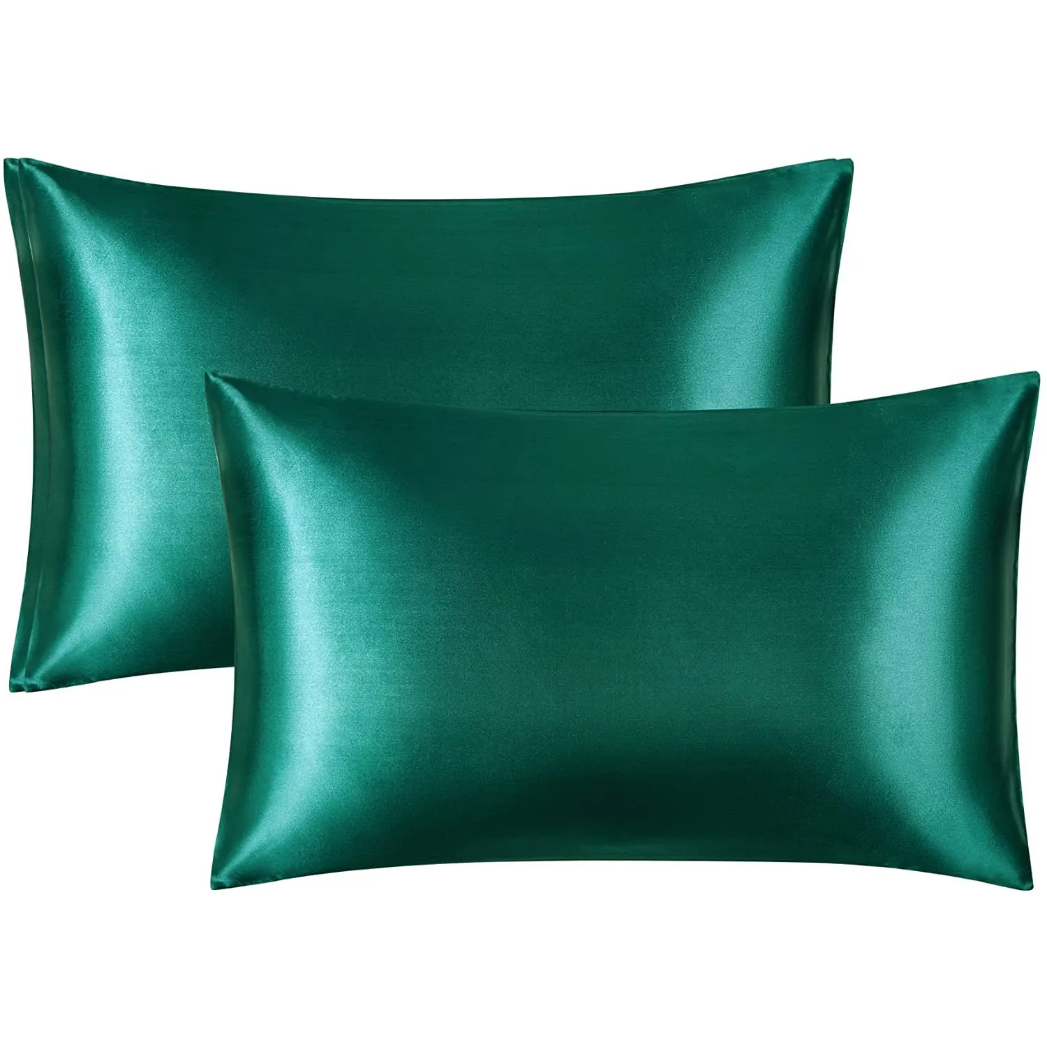 2-Pack: Satin Pillowcases with Envelope Closure