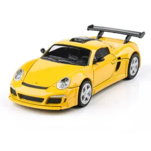 2012 Blossom Yellow RUF CTR3 Clubsport 1:64 Scale Die-Cast Car Para64