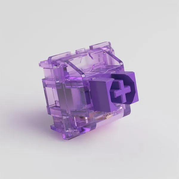 AKKO CS Mechanical Switch Keyboard Replacement 45 PCS (Jelly Purple)