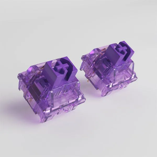 AKKO CS Mechanical Switch Keyboard Replacement 45 PCS (Jelly Purple)