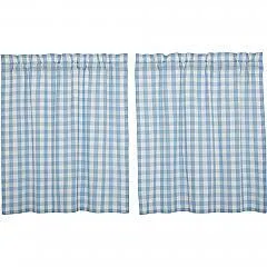 Annie Buffalo Blue Check Tier Set of 2 L36xW36 - Clearance - Display