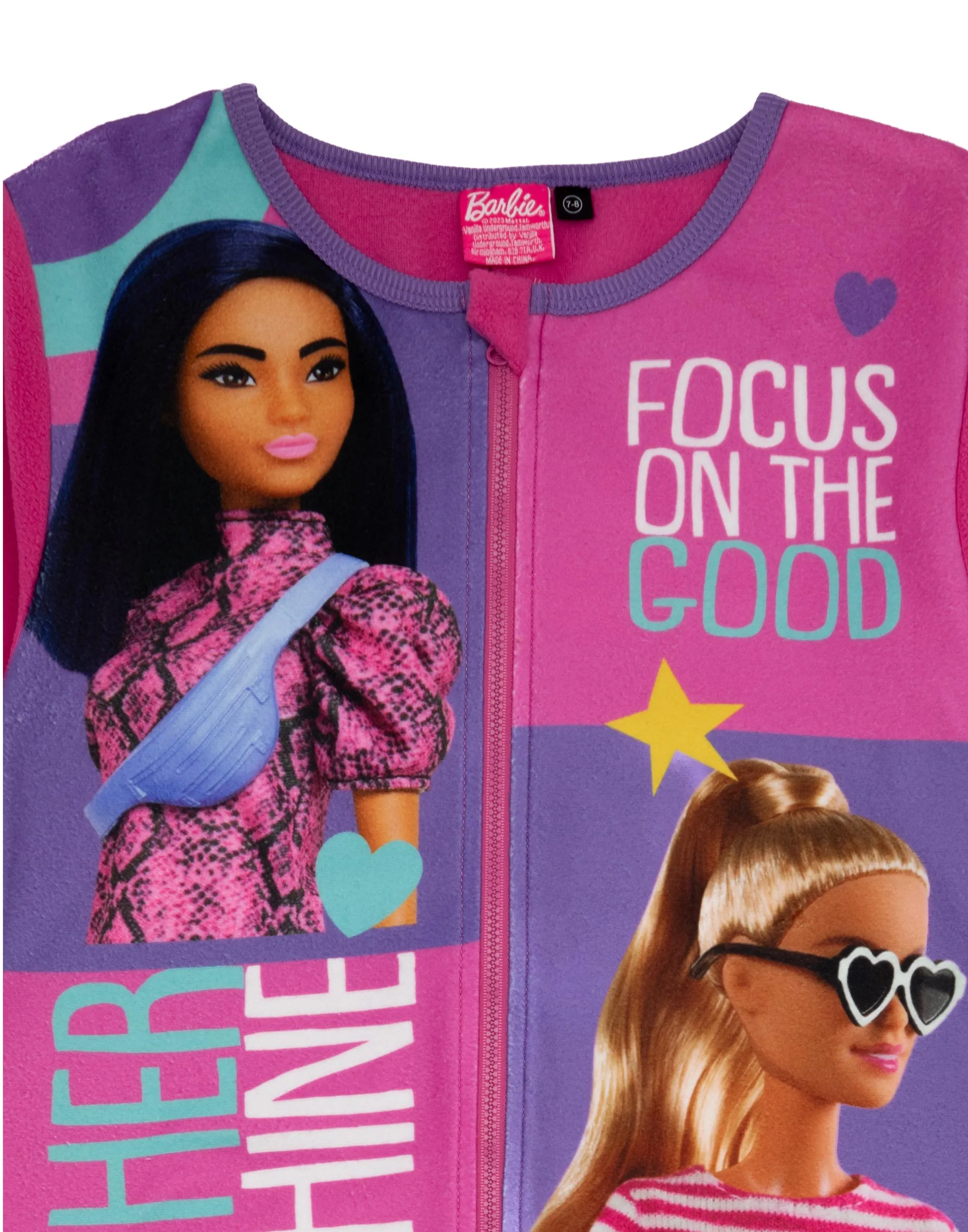 Barbie Girls Pink All-in-One Nightwear