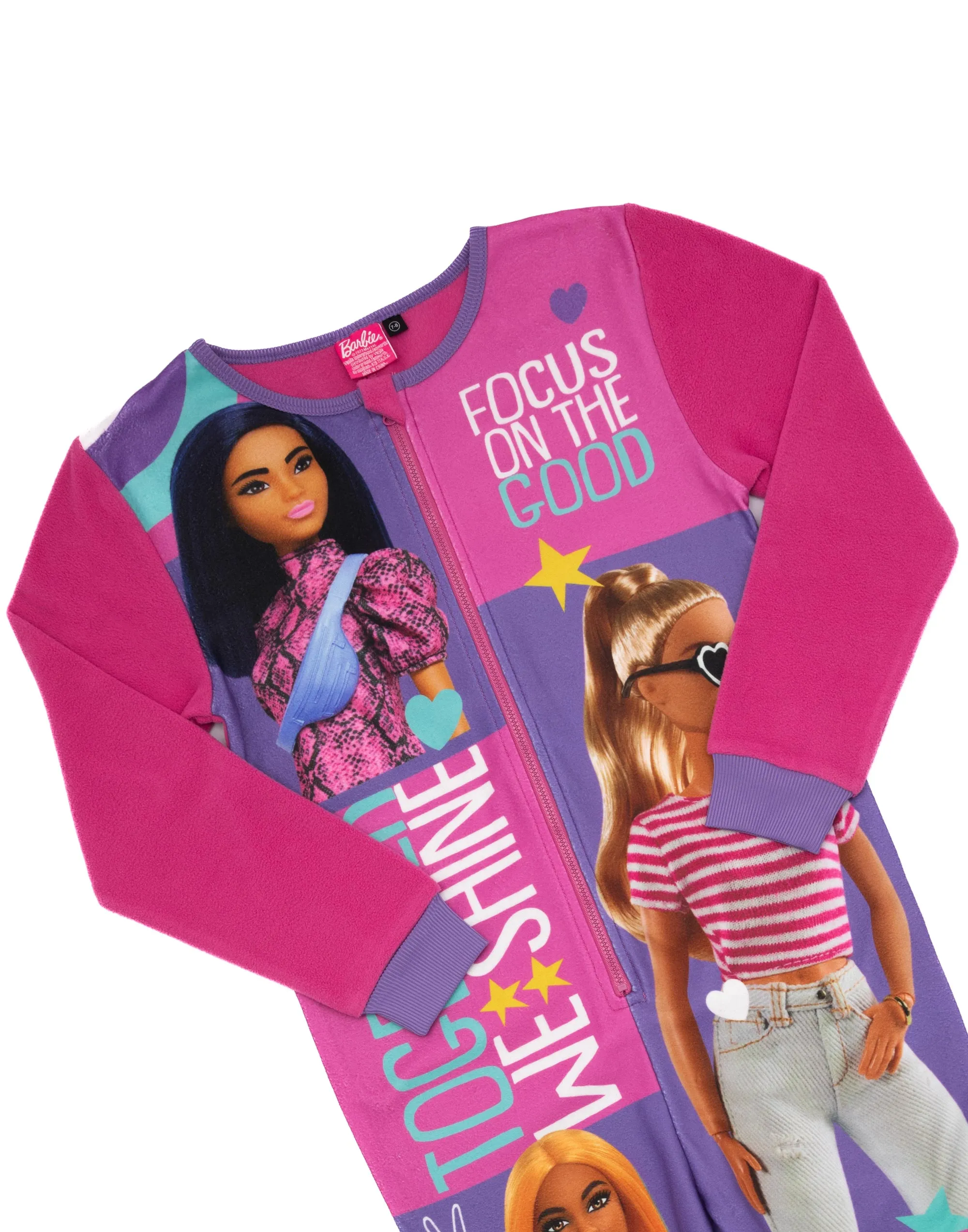 Barbie Girls Pink All-in-One Nightwear