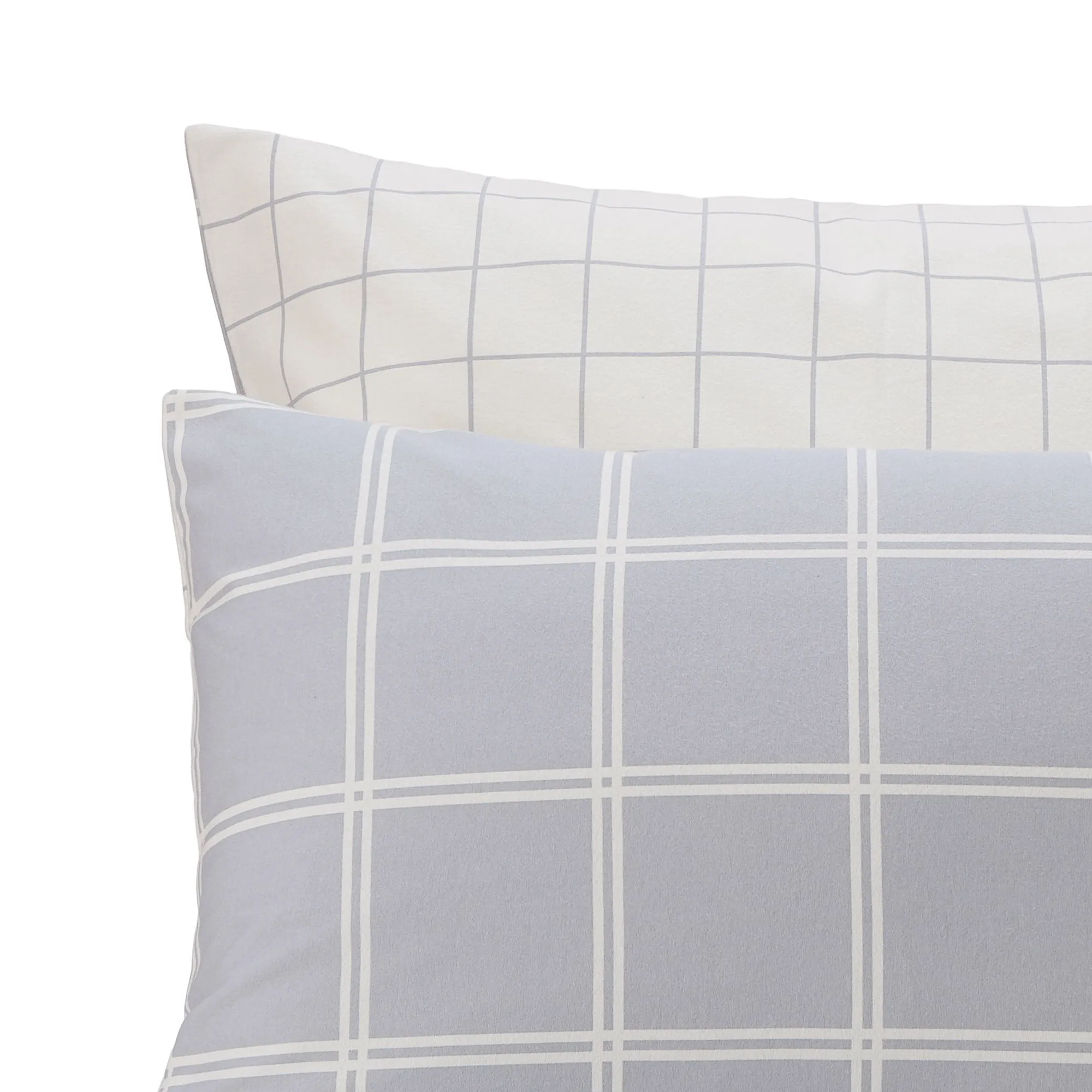 Brelade Pillowcase [Light grey/Cream]