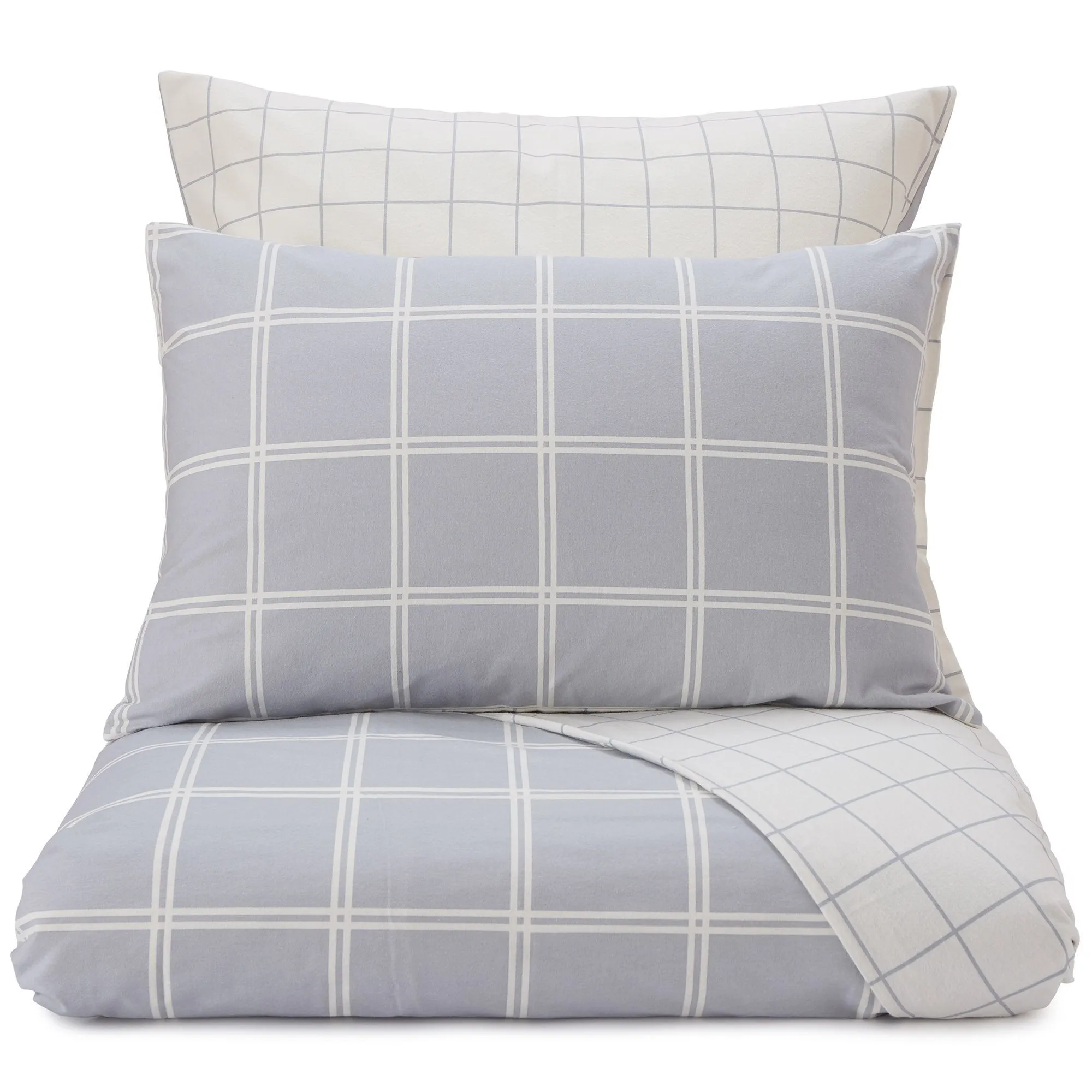 Brelade Pillowcase [Light grey/Cream]