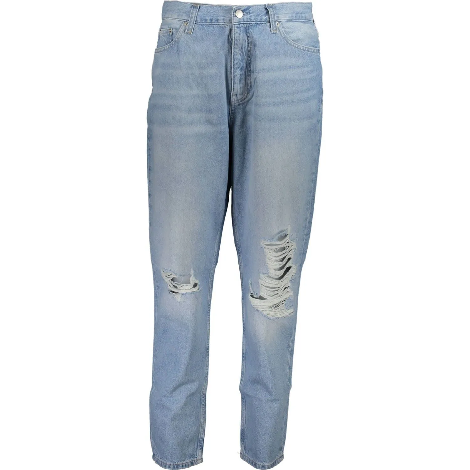 Calvin Klein Light Blue Cotton Women Jeans