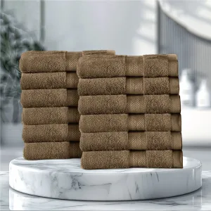 Cotton Face Towel Pack of 12 Soft Feel, Quick Dry, Highly Absorbent Durable Towels