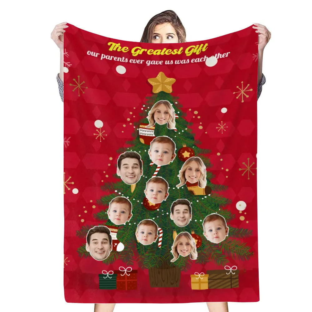 Custom Blankets Personalized The Greatest Christmas Gift Blanket