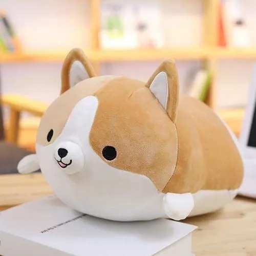 Cute Corgi Plush Pillow