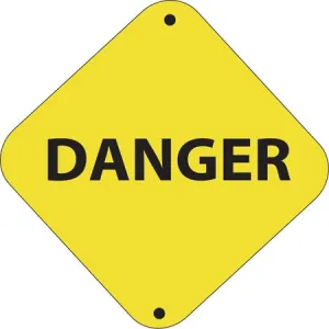 Danger- 12"w x 12"h Aluminum Trail Marker