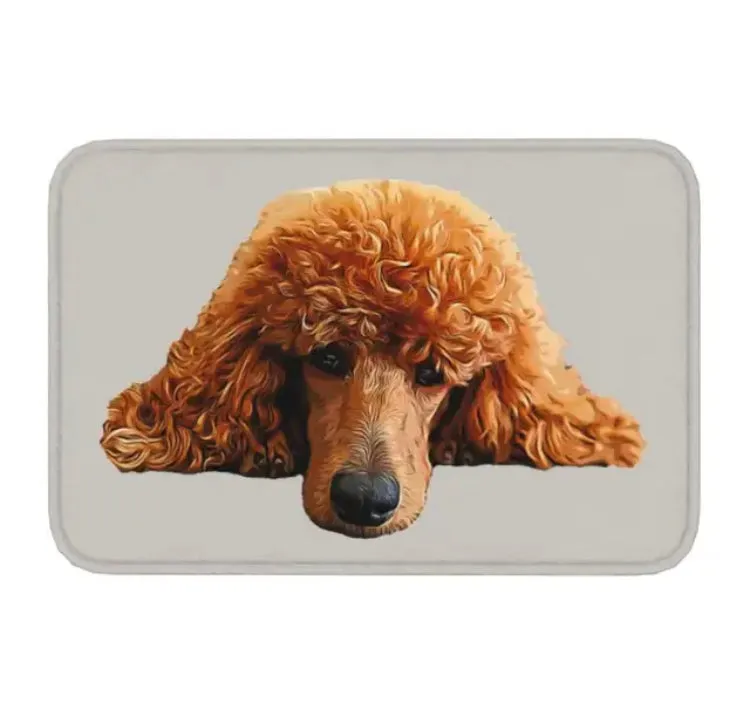 Door Mats many gorgeous designs “Poodle themed” Floor Mats Salon Home Office Kennels Grooming Base Mats Non Slip