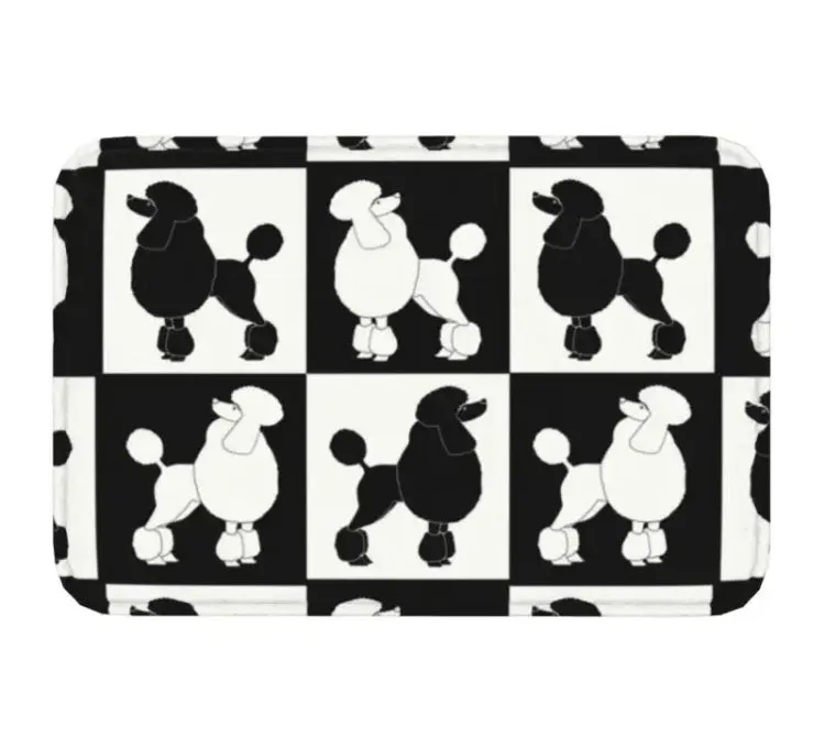 Door Mats many gorgeous designs “Poodle themed” Floor Mats Salon Home Office Kennels Grooming Base Mats Non Slip