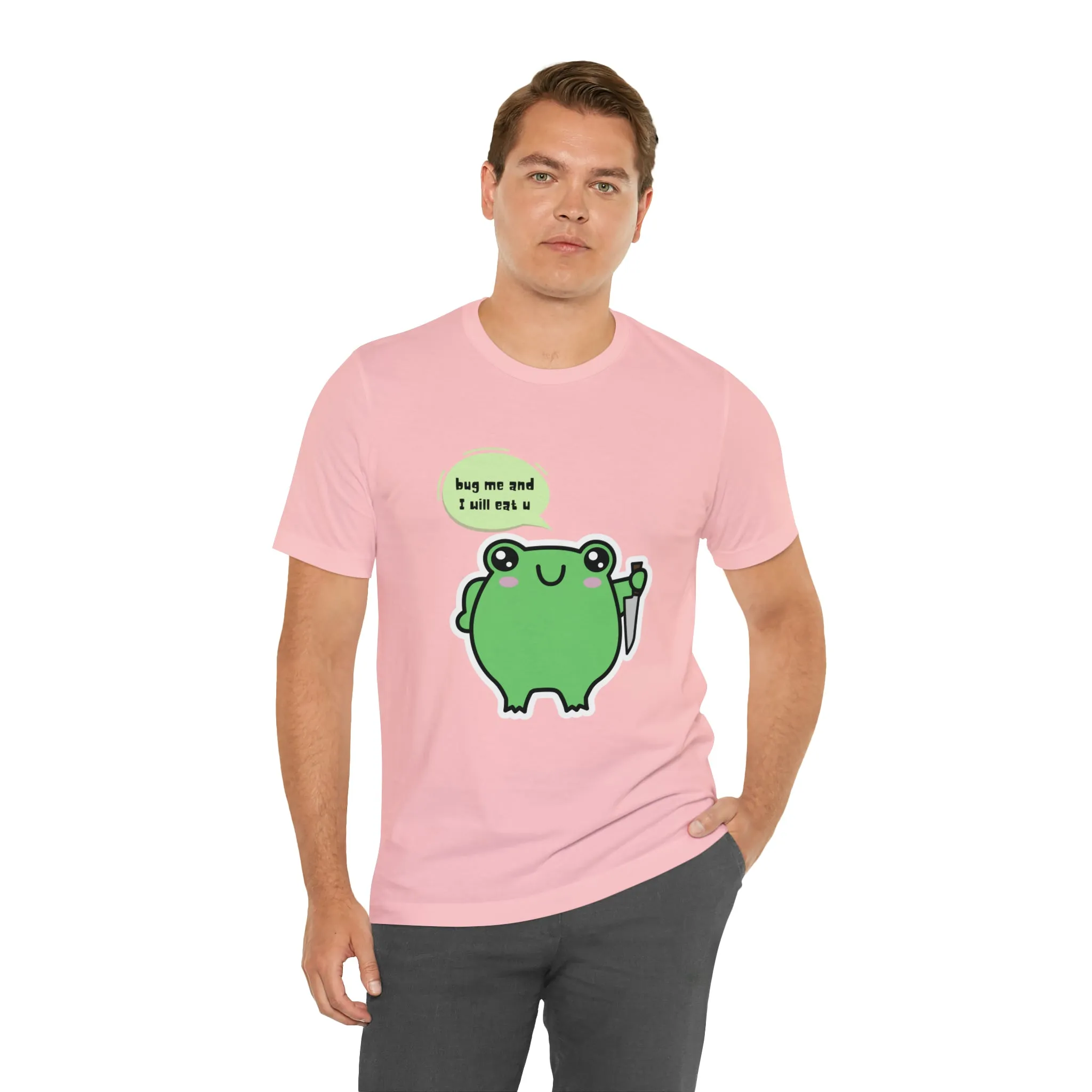 Frog kawaii cute Unisex Jersey Short Sleeve Tee