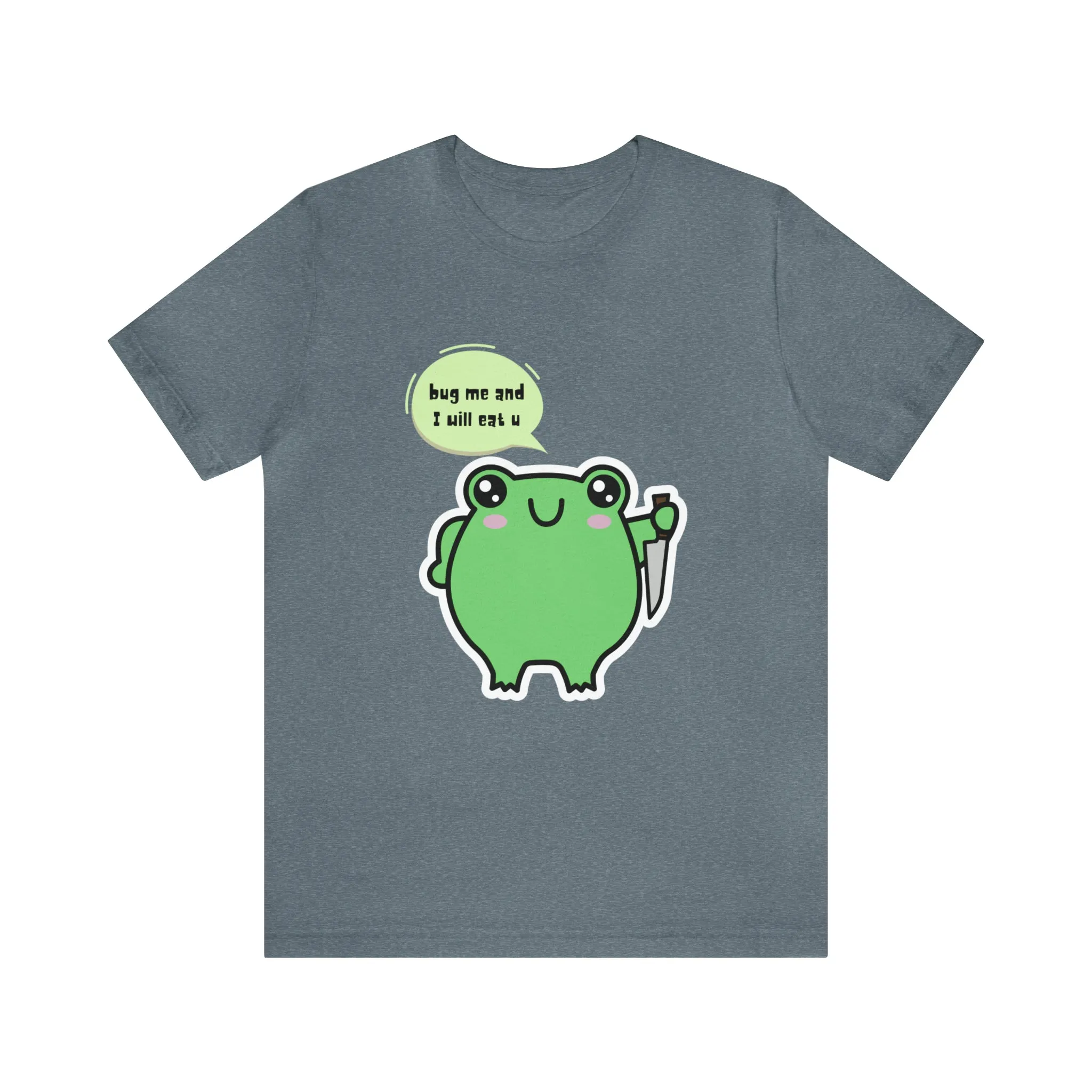 Frog kawaii cute Unisex Jersey Short Sleeve Tee