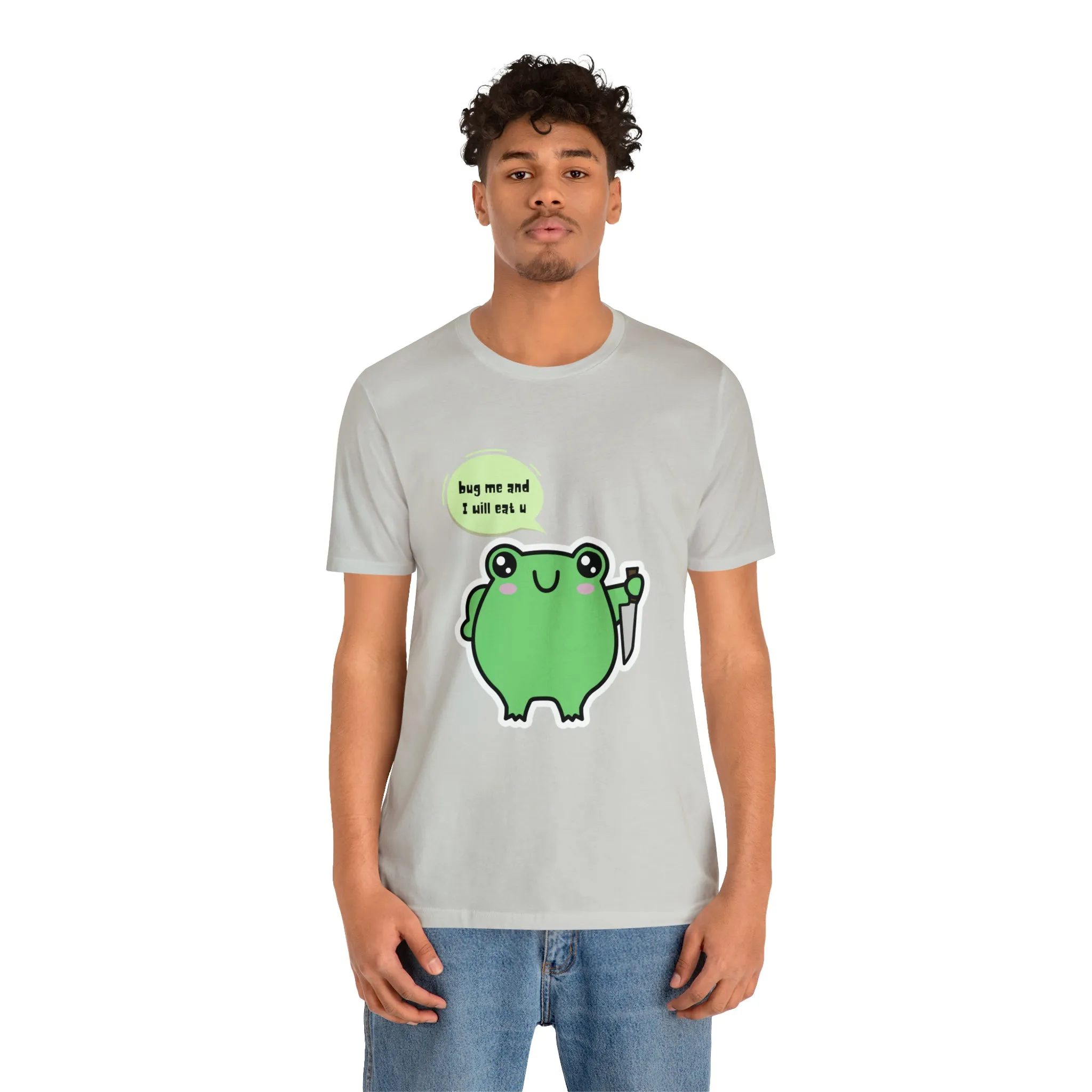 Frog kawaii cute Unisex Jersey Short Sleeve Tee