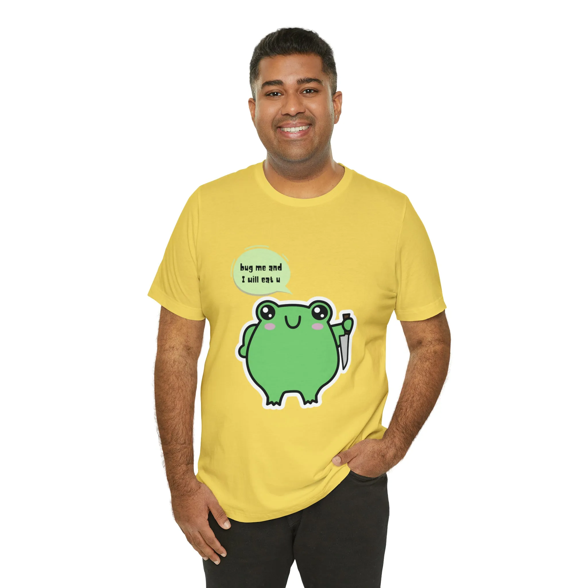 Frog kawaii cute Unisex Jersey Short Sleeve Tee