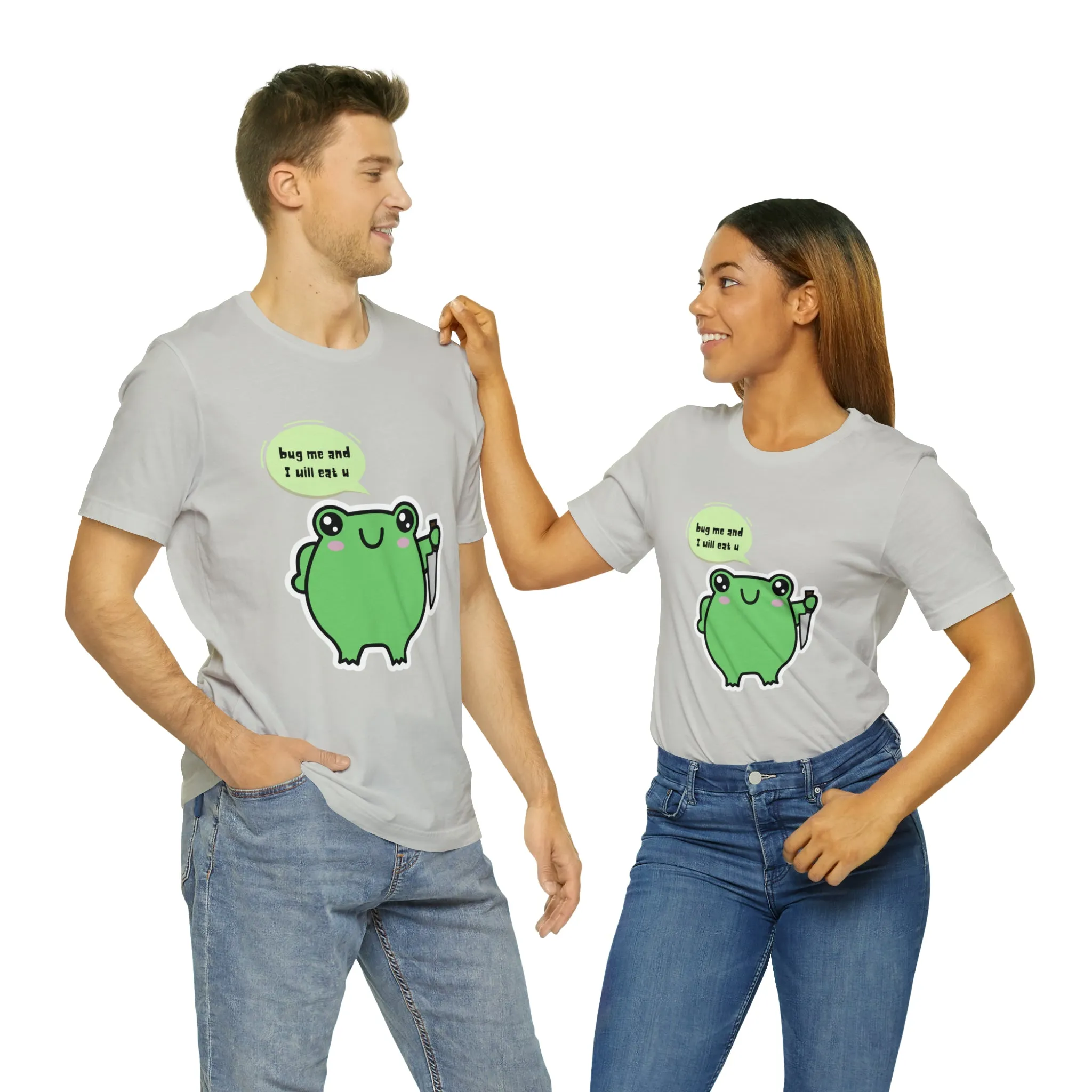 Frog kawaii cute Unisex Jersey Short Sleeve Tee