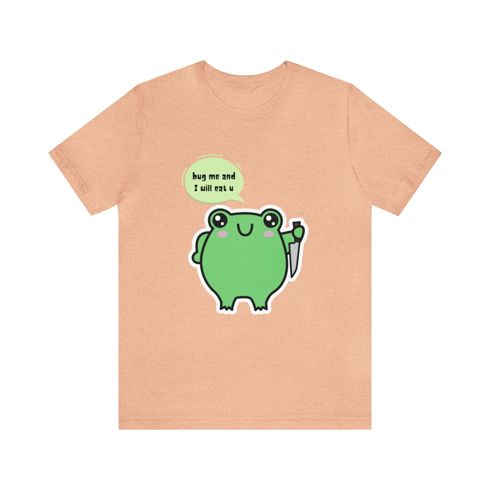 Frog kawaii cute Unisex Jersey Short Sleeve Tee