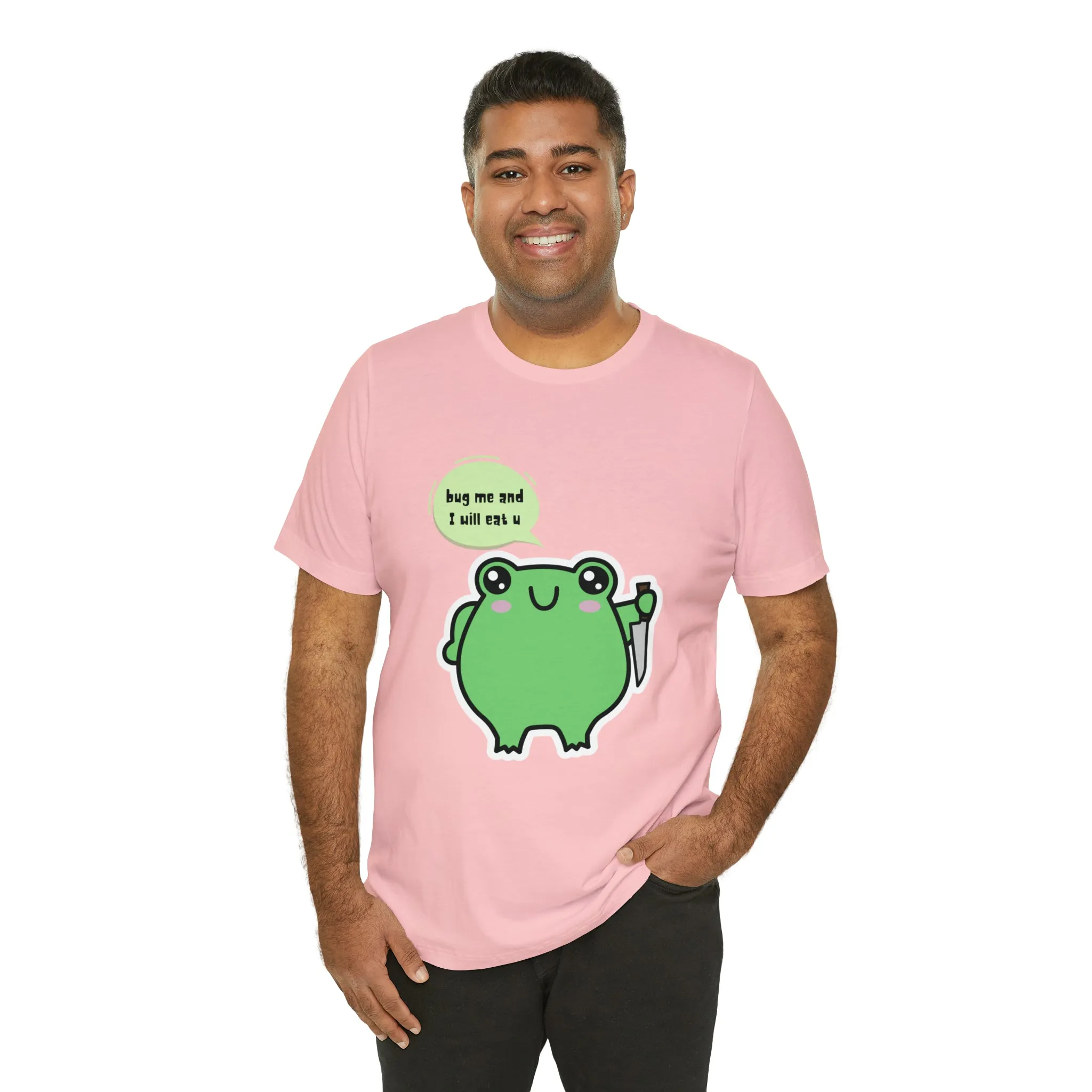 Frog kawaii cute Unisex Jersey Short Sleeve Tee