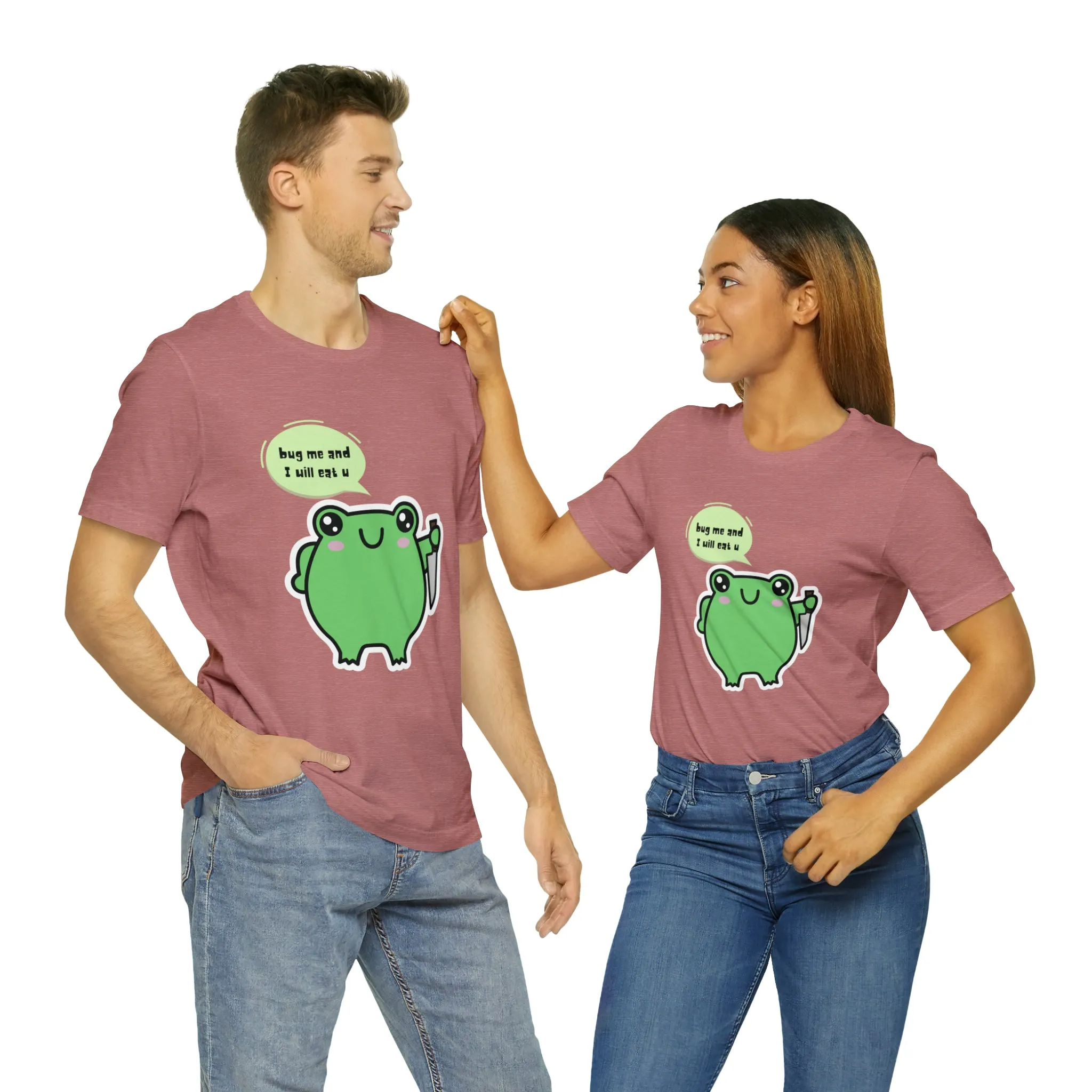 Frog kawaii cute Unisex Jersey Short Sleeve Tee