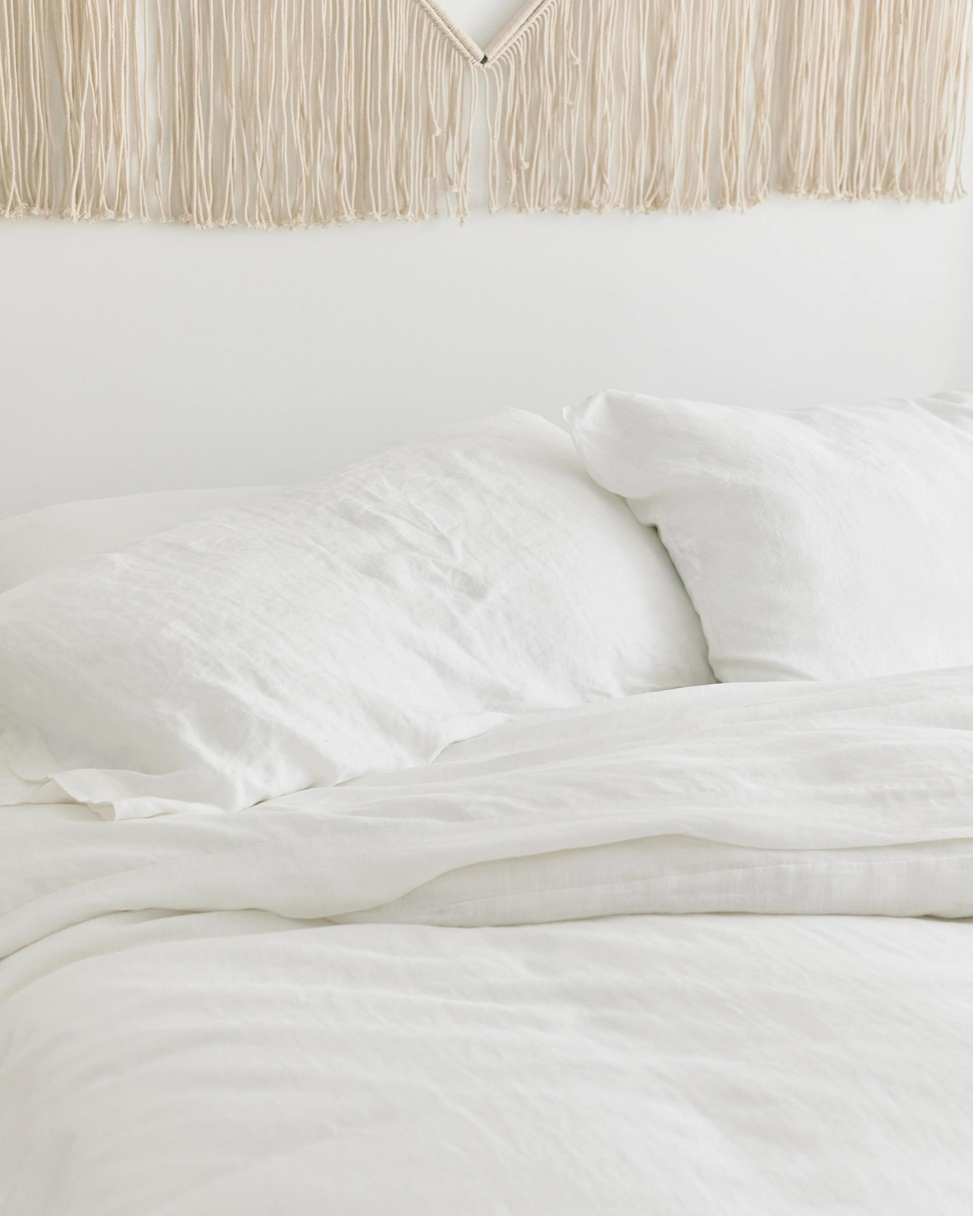 Hemp Sheet Set in White