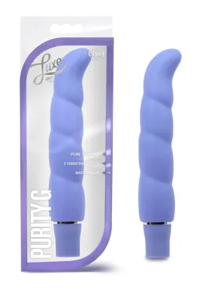 Luxe By Blush® | Purity G G-Spot Periwinkle 6.25-Inch Vibrator