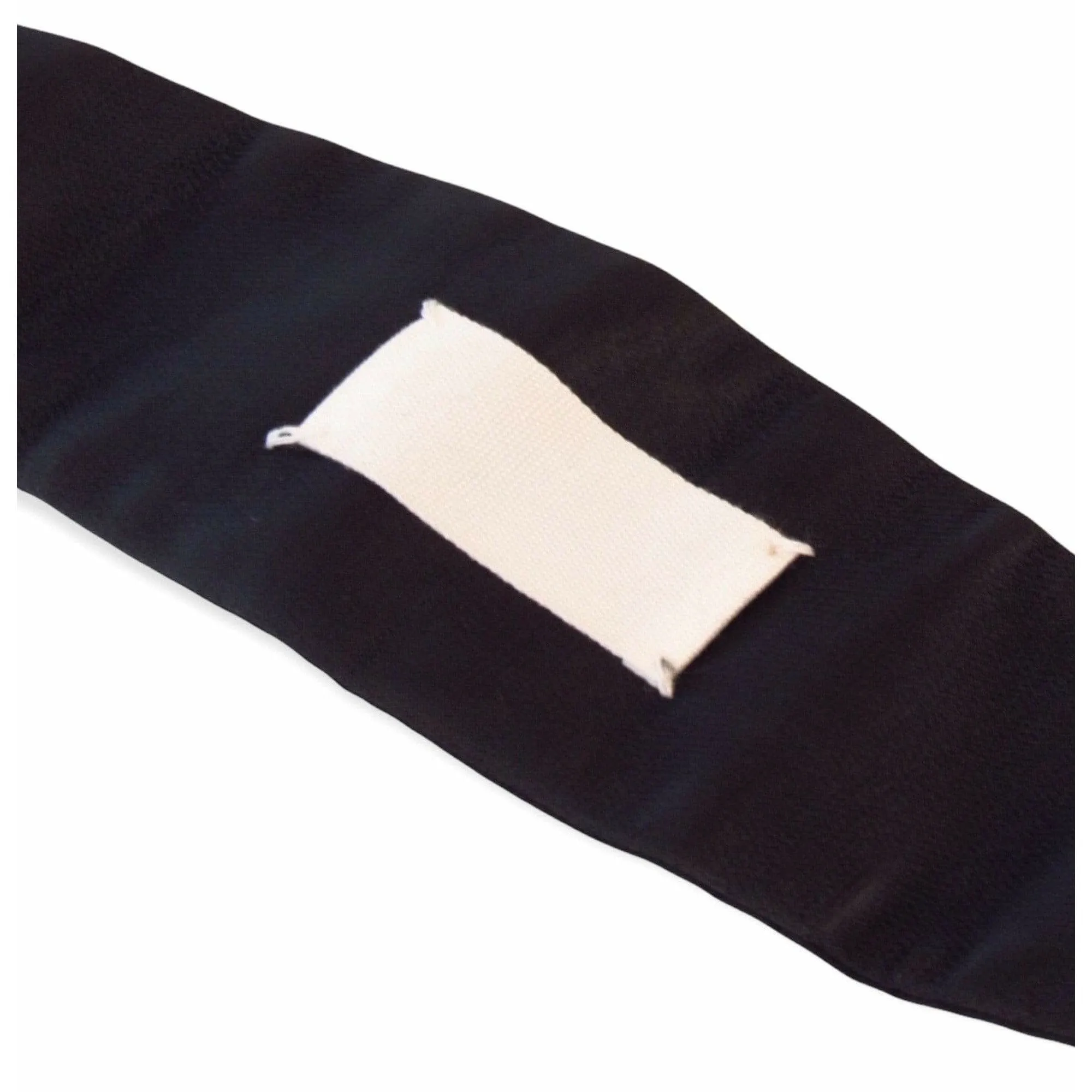 Maison Martin Margiela Black Satin Cummerbund