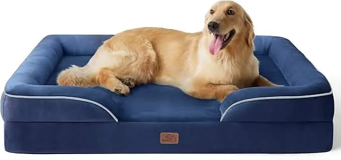 Orthopedic Flannel Dog Sofa