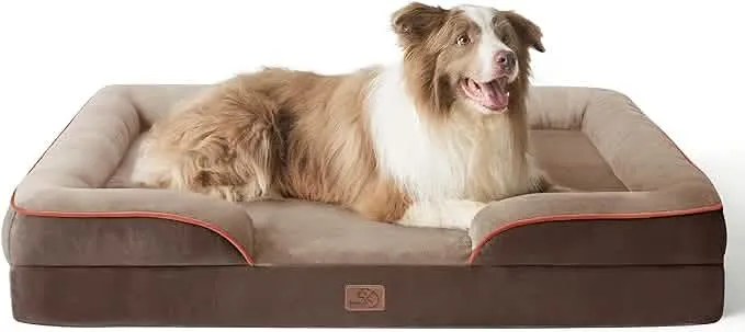 Orthopedic Flannel Dog Sofa