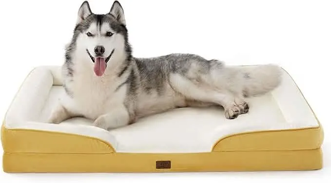 Orthopedic Flannel Dog Sofa