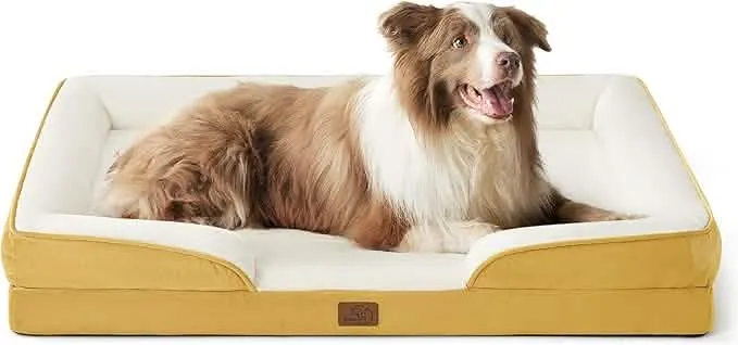 Orthopedic Flannel Dog Sofa