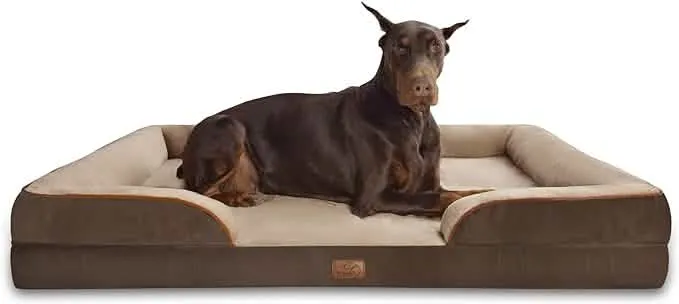 Orthopedic Flannel Dog Sofa