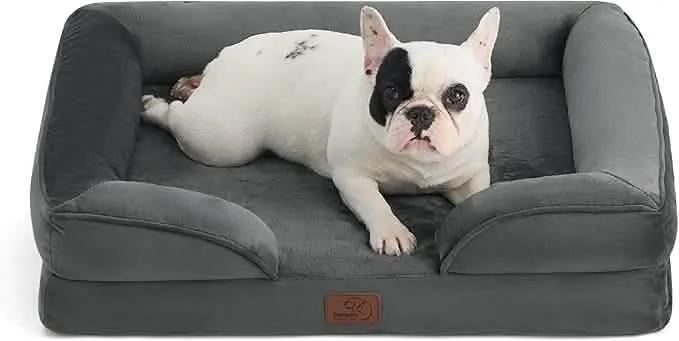 Orthopedic Flannel Dog Sofa