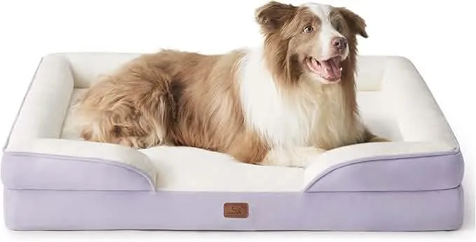 Orthopedic Flannel Dog Sofa