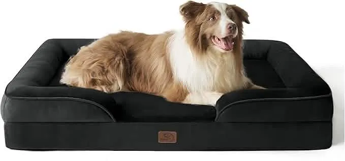 Orthopedic Flannel Dog Sofa