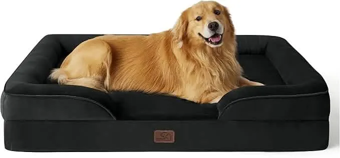 Orthopedic Flannel Dog Sofa