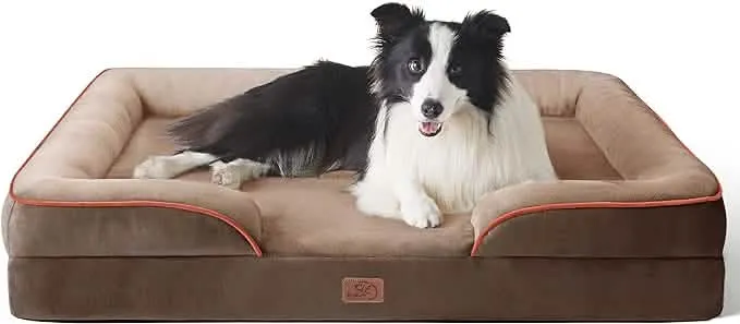 Orthopedic Flannel Dog Sofa