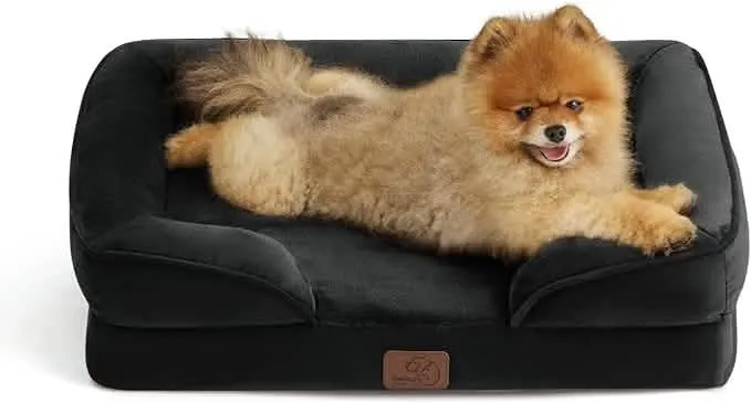 Orthopedic Flannel Dog Sofa