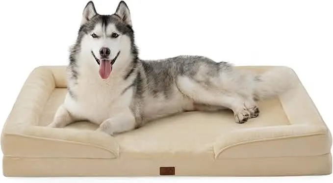 Orthopedic Flannel Dog Sofa