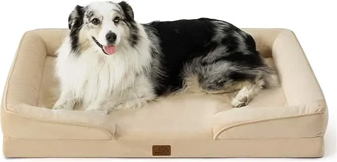 Orthopedic Flannel Dog Sofa