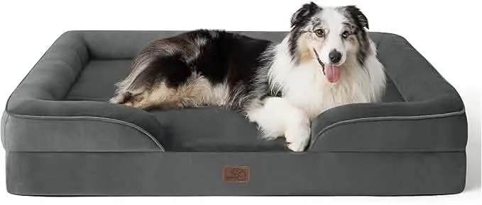 Orthopedic Flannel Dog Sofa