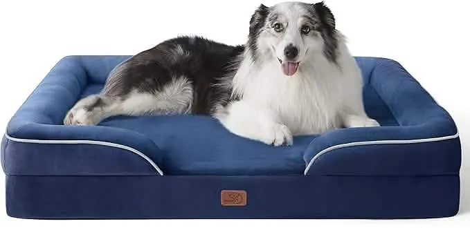 Orthopedic Flannel Dog Sofa