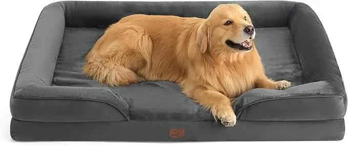 Orthopedic Flannel Dog Sofa