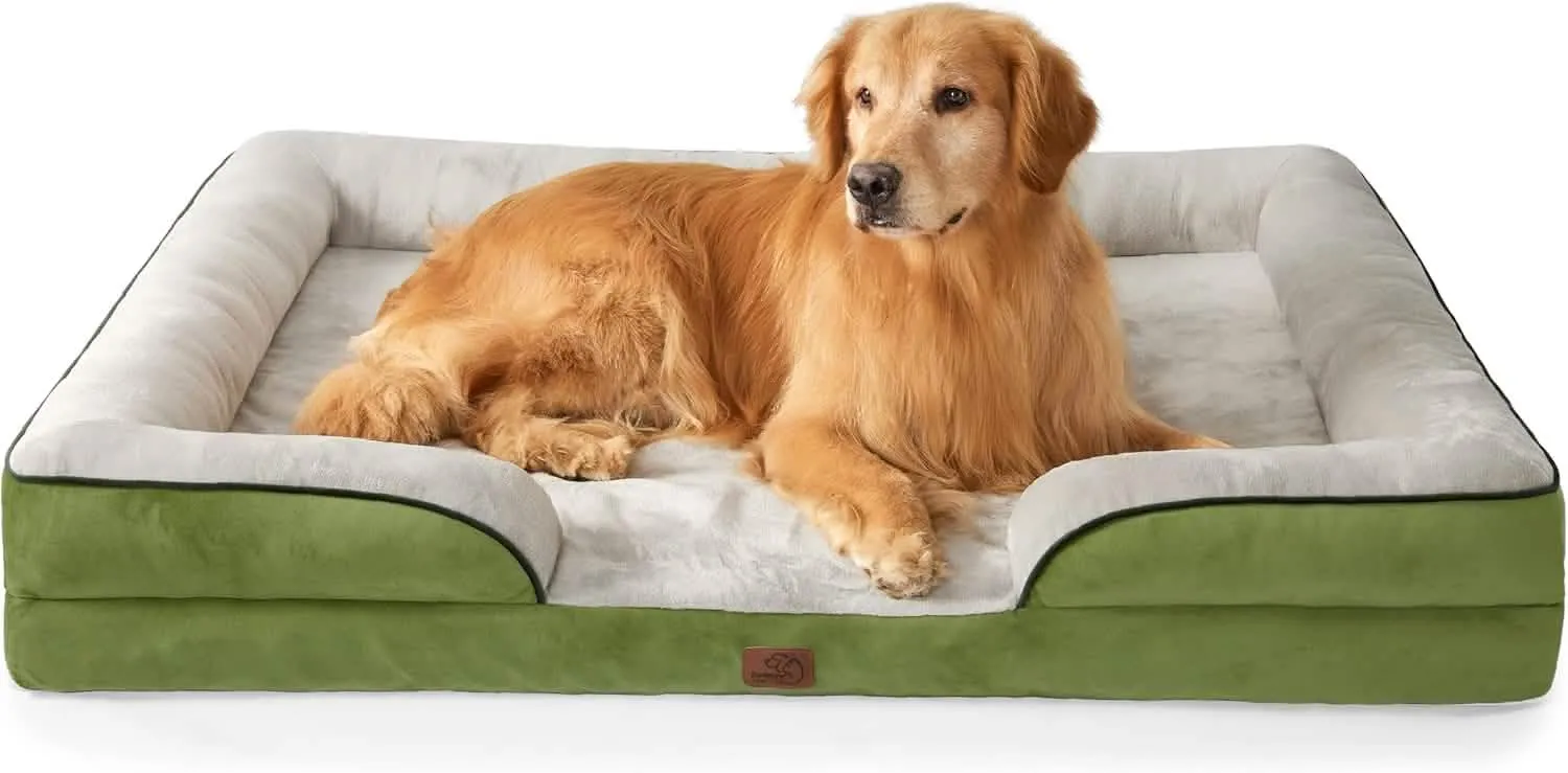 Orthopedic Flannel Dog Sofa