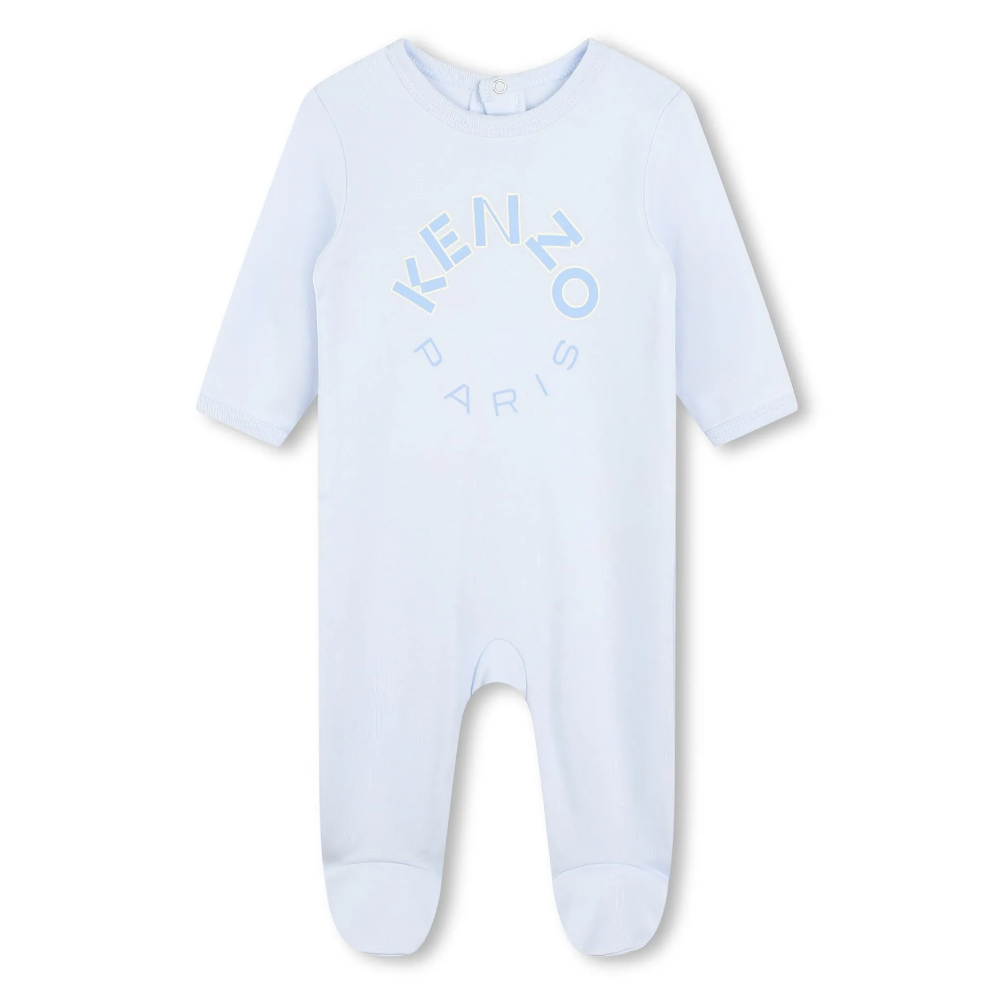 Pale Blue 2 Footies Set