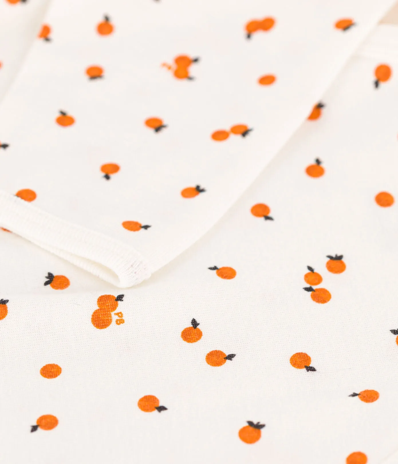 PB Oranges Print Footie