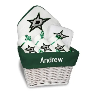 Personalized Dallas Stars Medium Basket - 6 Items