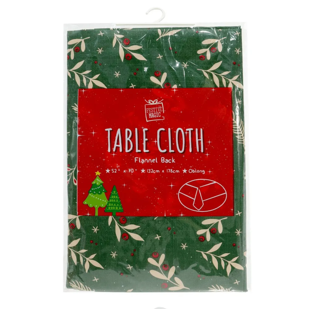 PEVA Printed Tablecloth Asst