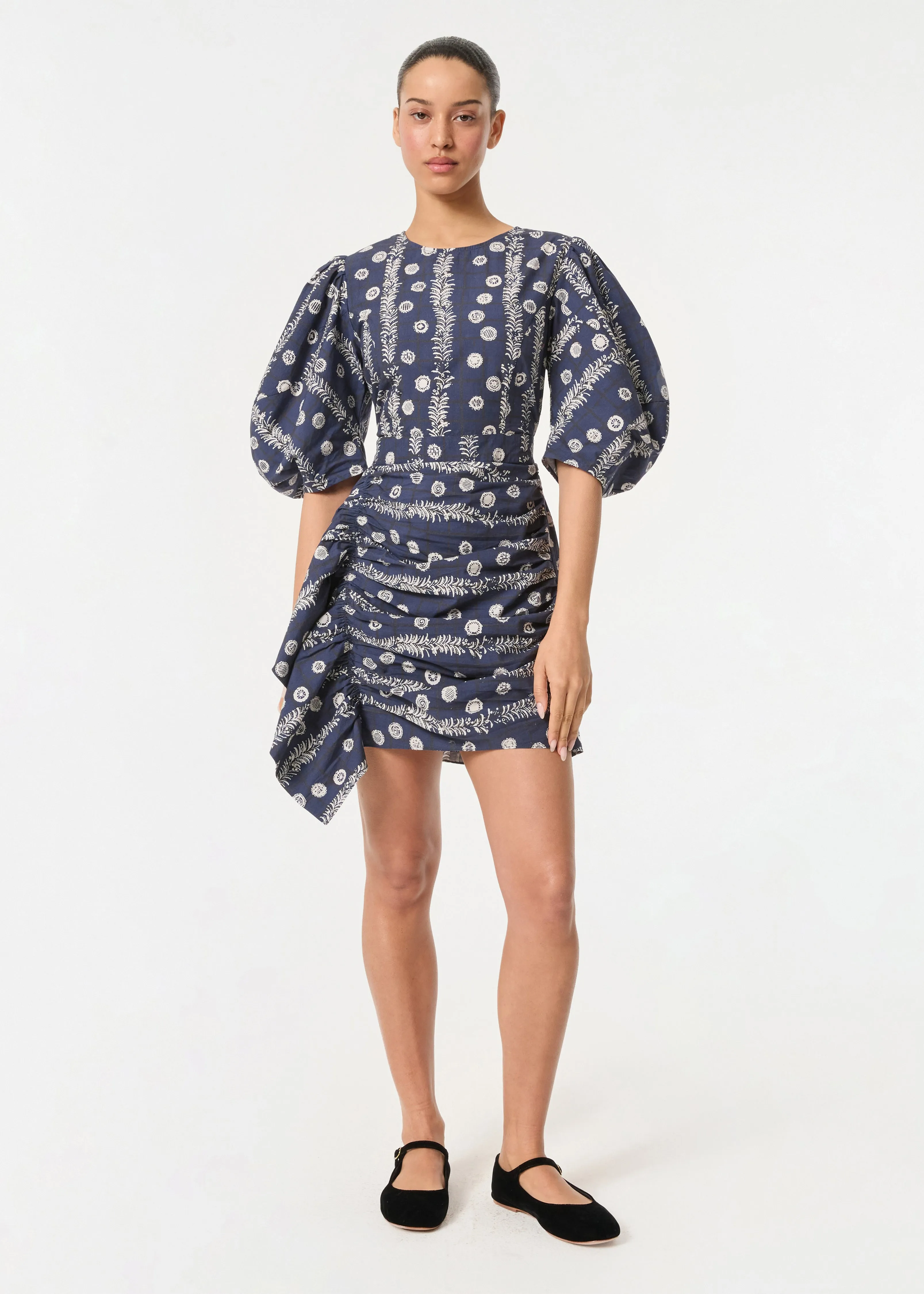 Pia Dress | Woodblock