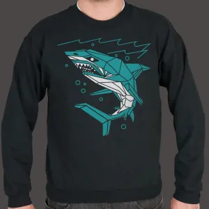 Polygon Shark Sweater (Mens)